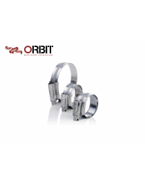 เข็มขัดรัดท่อออบิท W1 ชุบเงิน (CR-3) ORBIT